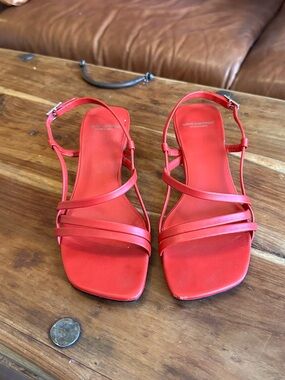 Vagabond Red Sandals